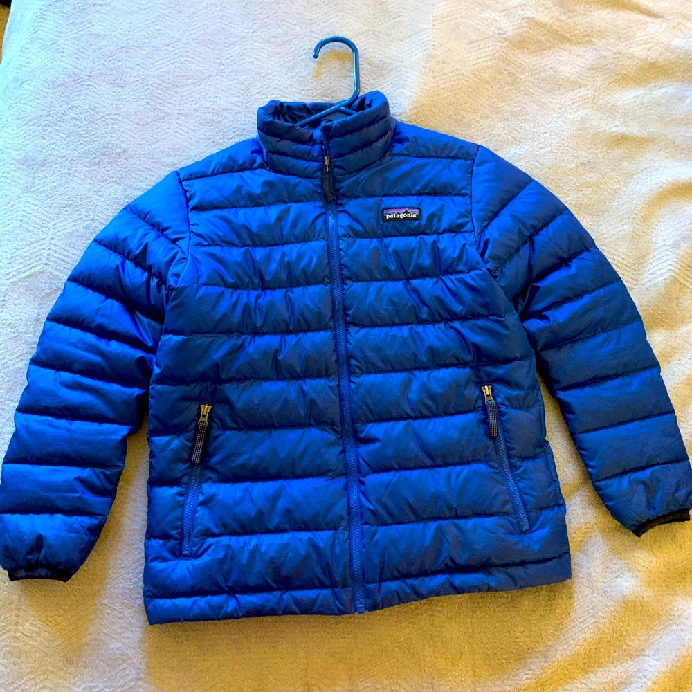 Kids Patagonia Down Sweater Puffer Jacket - Small